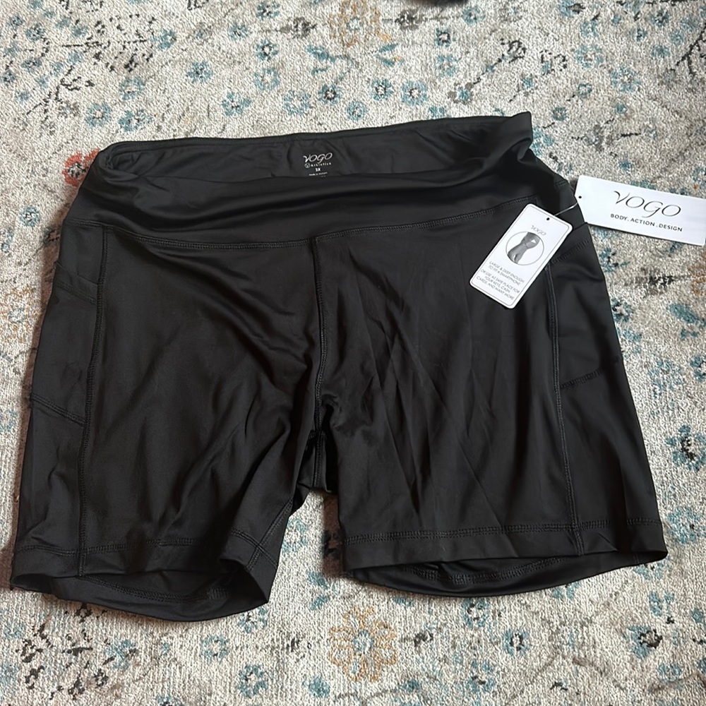 Plus size athletic shorts